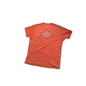 The North Face Men's Orange Graphic T-Shirt XXL Short Sleeve